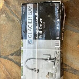 Glacier Bay Chrome Single-Handle Pull-Down Kitchen Faucet
